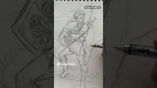 Link #legendofzelda #drawing #art #sketch #link #howtodraw #vinnieart
