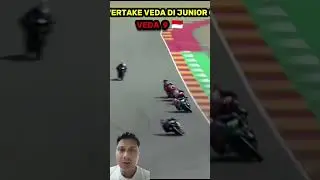 крутой обгон veda ega #motogp #race #indonesia #motogpnews #vedaegapratama #racing #motcycleracing