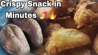 How to Make Crispy Sweet Potato Fritters at Home!