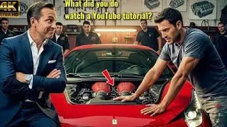 Millionaire CEO Laughs at Poor Mechanic — Next Day Ferrari Calls Him a Genius