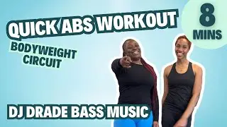 QUICK ABS WORKOUT | Christian DJ Drade Bass Music | Resist Workout with Christina