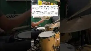 Drums - Tom&rsquo;s plus Backbeat Fill ideas a la Sergio Acedo #drums