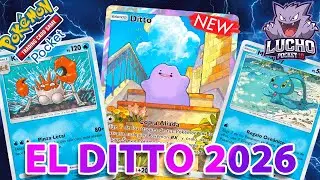 ¡LO NUNCA VISTO! EL NUEVO DITTO 2026 QUE REGALA ENERGÍAS y PEGA MUY FUERTE en POKÉMON TCG POCKET