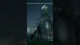 Crazy Grapnel gun reach (PC mod) - Batman Arkham Knight #shorts
