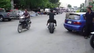 Harley Fatboy Springer custom first rolling