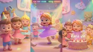 Happy Birthday Dance Party 🎂 | Fun Kids Dance Song Kids Birthday Dance Party 🥳 | Happy Birthday Song