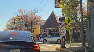 Driving Through Collingswood &Haddon Township along Haddon Ave and Cooper River Park - South Jersey