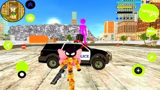 Stickman Rope Hero: The Mafia Underworld