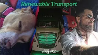 Delivering to airportsI Trucking Vlog #50I Renewable Transport DriverI