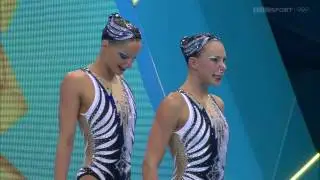 Nuoto Sincronizzato - Olimpiadi Londra 2012 - Duo Libero Francia