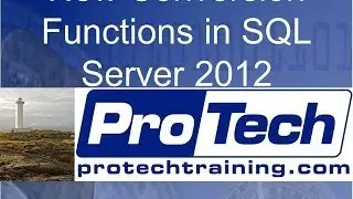 Conversion Functions in SQL Server 2012