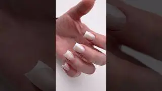 Как нарисовать френч | как закрепить втирку | как укрепить ногти #маникюр #ногти #гельлак