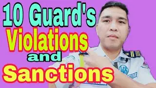 Mga Violation ng Security Guard (madalas nangyayari)alamin!!