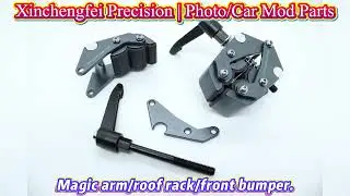 Photo & Car Mod Parts Custom | Magic Arm, Roof Rack & Front Bumper 🚘📸