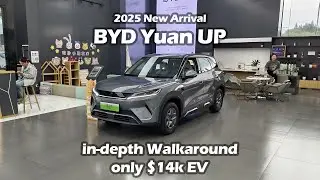 2025 New BYD Yuan UP Atto2 Intelligent Driving Edition 401KM Vitality Model EV SUV