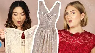 Women Try Amazon Bridesmaid Dresses