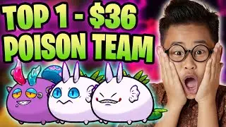 TOP 1 VENOKI POISON BUILD | ORIGINS LEADERBOARDS | AXIE INFINITY