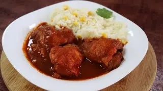 Receta de barbacoa de pollo casera &iexcl;Receta f&aacute;cil y exquisita! 😱😋🍗