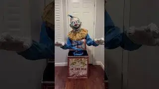 Jack In The Box LARGE HALLOWEEN ANIMATRONIC Home Depot 2020 #spirithalloween #halloween