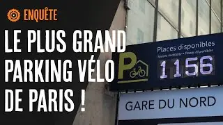 Un parking vélo Gigantesque à Paris ? (Gare du Nord)