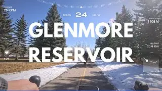 POV: Downtown Calgary to Glenmore Reservoir Ride [4k]