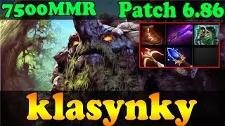 Dota 2 - Patch 6.86 : klasynky 7500 MMR Plays Tiny Vol 1 - Ranked Match Gameplay!