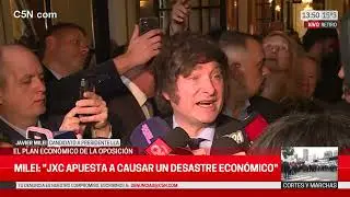 JAVIER MILEI cargó contra JUNTOS POR EL CAMBIO y PATRICIA BULLRICH