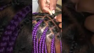 Knotless Braids For Beginners #singer #lyrics