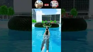 Swimming Pool Ke Andar Snake 🐍Challenge 🤯 ITA Vs Indian Bike Driving 3D💥😱#shorts #gaming #gta #viral