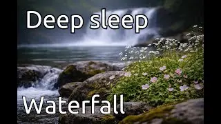 Forest Waterfall Ambience: Nature Sounds for Relaxation | Nebula Breath