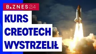 Akcje Creotech w kosmosie | +40% od początku roku