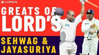 Classically Brilliant | Virender Sehwag vs Sanath Jayasuriya | Who's The Greatest? | Lord's