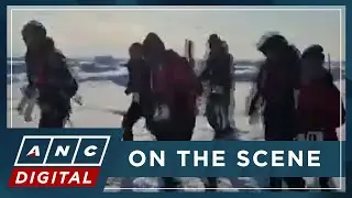 Running on thin ice: Summer marathon held at North Pole | ANC
