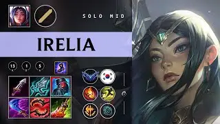 Irelia Mid vs Xerath - KR Diamond Patch 26.02