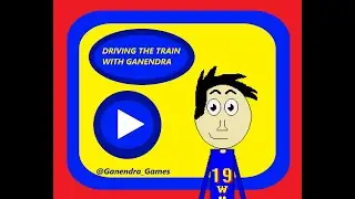 Driving The Train With Ganendra (2000s Lost Flash Games) (Read Desc)