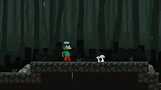 Game Dev Clips - Kappa Quest - A spooky rainy place