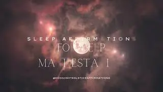 Sleep Affirmations for Deep Manifestation | Calm Anxiety & Overthinking