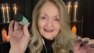 ASMR Doing Your Makeup by Candlelight 🌙 Soft Mom Energy (Power Outage)