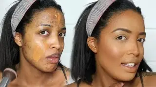 COMO ESCONDER MANCHAS DE ACNE EM PELE NEGRA COM MAQUIAGEM