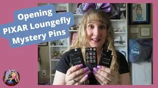 Opening PIXAR Loungefly Mystery Pins | Disney Pins