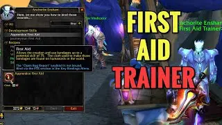 Terokkar Forest First Aid Trainer Location (WoW TBC)