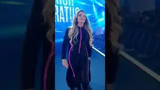 Trish stratus entrance #shorts #trishstratus #wwe #viral