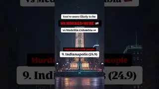 17 US Cities you&rsquo;re more likely to murdered in than Medellin, Colombia 🇨🇴
