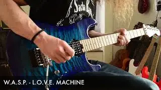 W.A.S.P. - L.O.V.E. Machine (Chris Holmes) Solo Cover by Sacha Baptista