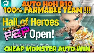 F2P AUTO HOH B10 LUCAS THE LIGHT NEOSTONE FIGHTER SUMMONERS WAR