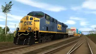 Trainz Gameplay - ES44DC CSX