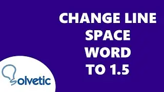 ИЗМЕНИТЬ МЕЖСТРОЧНЫЙ ИНТЕРВАЛ в WORD на 1,5 ▶️▶️