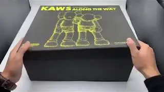 KAWS COMPANION Along The Way KAWS BFF 8&Prime; &ndash; ORIGINAL BLACK (REPLICA) DROPTOY