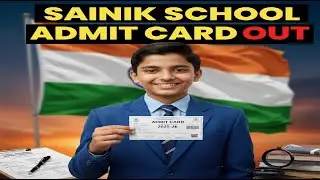 Download admit card step by step AISSEE2026