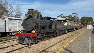 Rx224 Shunting at Strathalbyn. 20-7-2025.